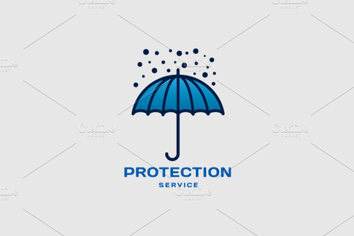 Protection logo, a Branding & Logo Template by NiklancerShop