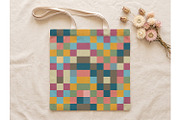 Pixel Mosaic Geometric Patterns, a Pattern Graphic by Cool Worker (Thumbnail 2 of 7)