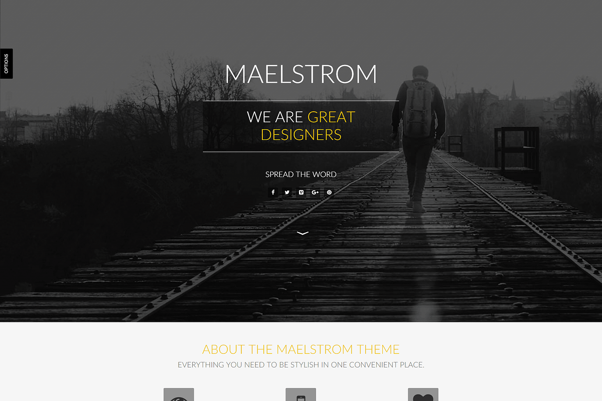 Maelstrom: Powerful Website Template, a HTML Template by Devero (Photo 7 of 9)