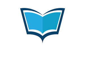 Book Logo And Symbol Vector