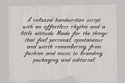 NeverDropped Handwritten Thin Script, a Script Font by Struvictory.art (Thumbnail 2 of 9)