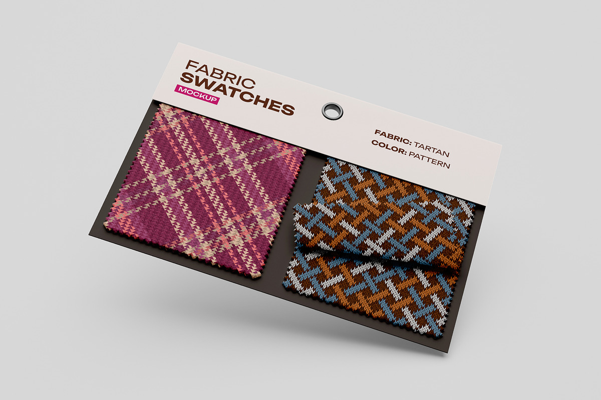 Fabric Swatches Mockup, a Mockup by Budogol Studio (Photo 3 of 4)