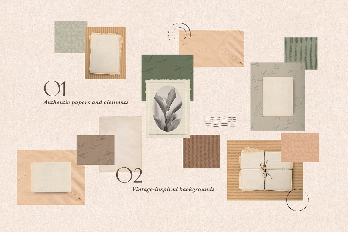 Paper Note—Nostalgic Design Toolkit, an Object Graphic by Basia Stryjecka (Photo 3 of 39)