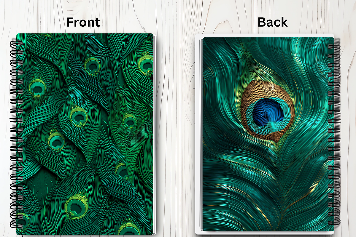 Art Nouveau Blank Book Cover Bundle, a Brochure Template by LA Design (Photo 8 of 10)