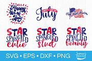 4th of July SVG Cut Files Patriotic, an Illustration by SavanasDesign (Thumbnail 4 of 7)