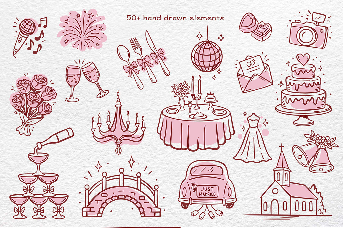 She Said Yes. Wedding Collection, an Object Illustration by Watercolor dreams (Photo 2 of 8)