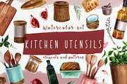 Kitchen accessories, a Food Illustration by a_ptichkina (Thumbnail 1 of 5)