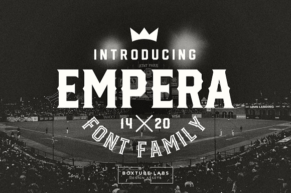 Empera - Display Font preview 7