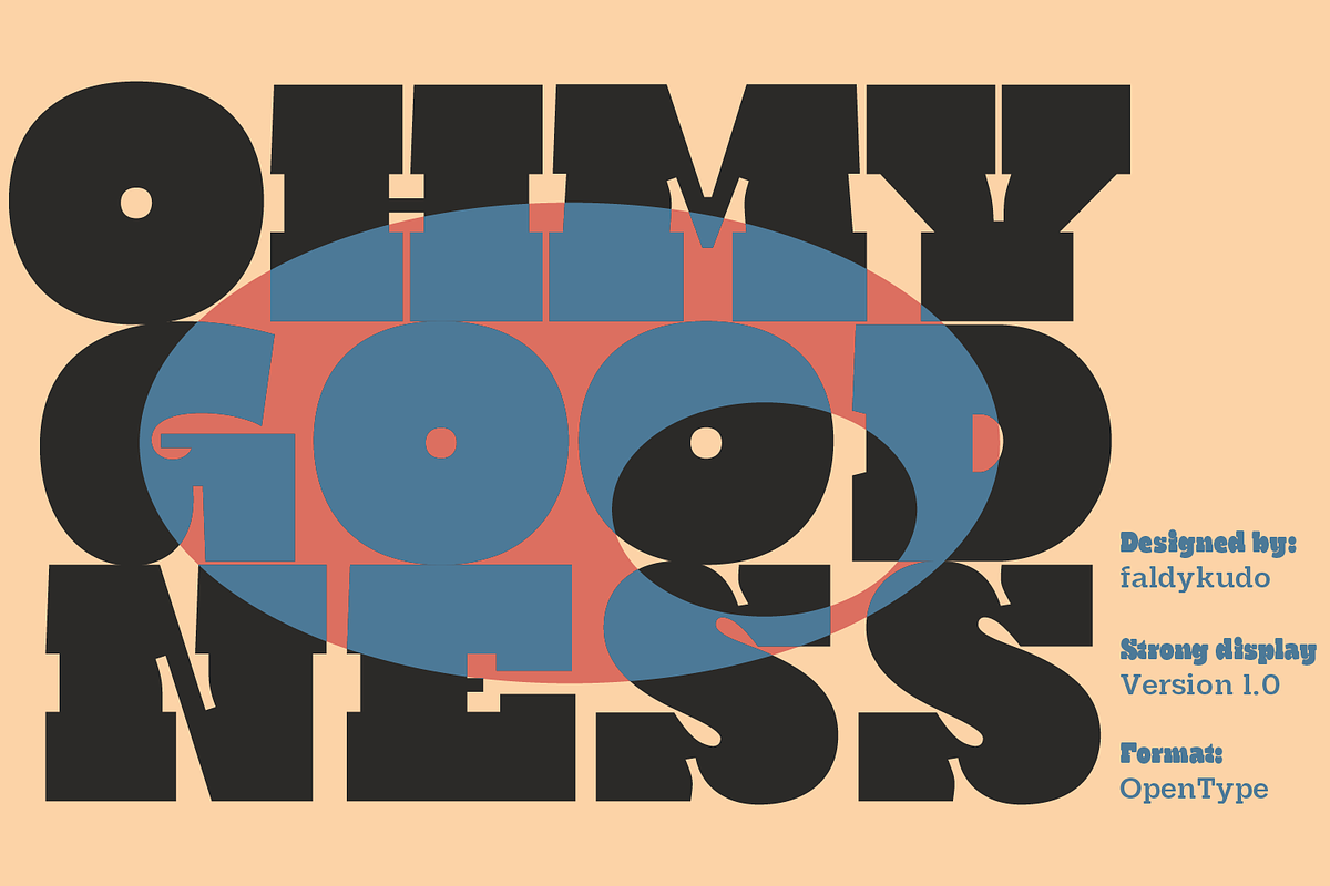 Strong Display Sans Family, a Slab Serif Font by xdCreative (Photo 8 of 8)