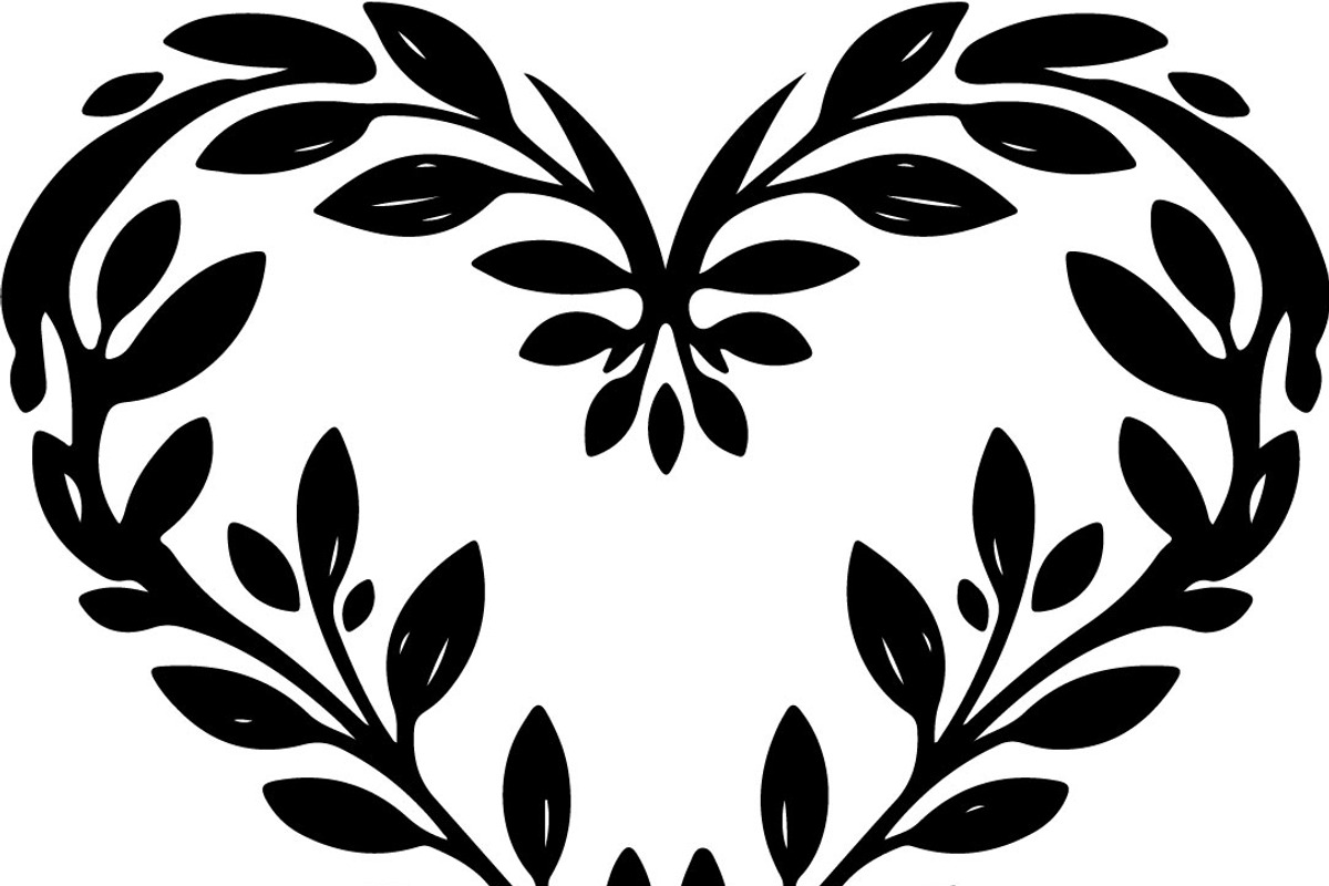 Decorative Heart Silhouette Bundle, an Illustration by Designs_River (Photo 27 of 45)