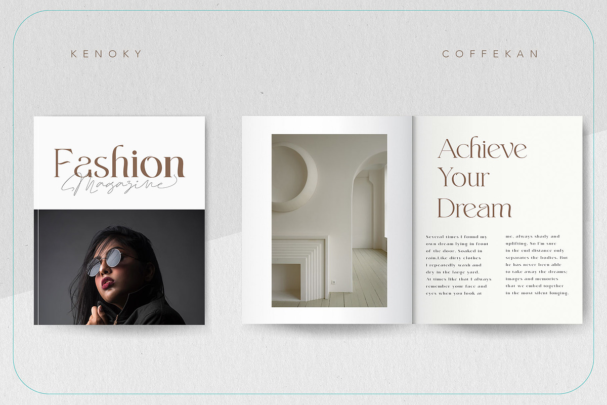 Kenoky Coffekan, a Serif Font by alit design (Photo 25 of 27)
