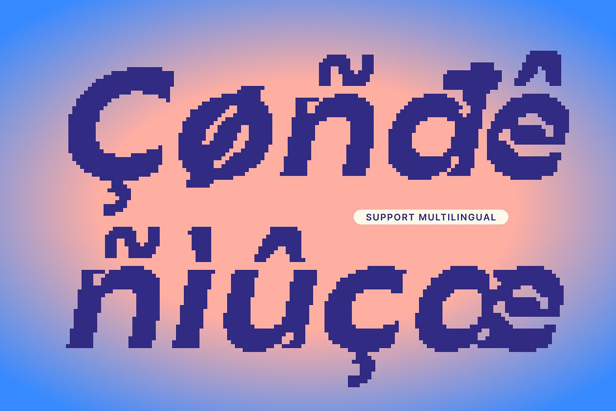CS Garth Pixel, a Sans Serif Font by Craft Supply Co. (Photo 6 of 8)
