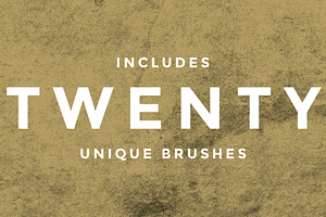 Vintage Atomic Texture Brushes