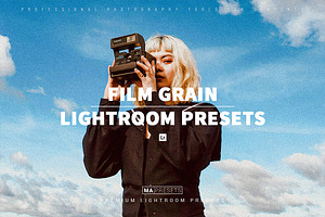 10 FILM GRAIN Lightroom Presets