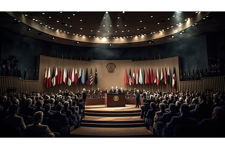 leadership political speech ai, a Technology Photo by pikepicture