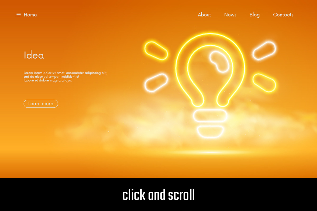 Tech landing page set 1, a Work Illustration by MaximGertsen (Photo 4 of 6)
