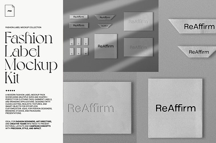 Fashion Label Mockup Kit
