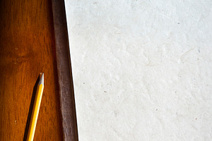 Paper and Pencil Background, a Background Photo by THP Creative