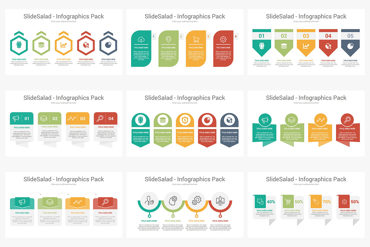 Best Google Slides Infographics Pack, a Presentation Template by SlideSalad (Photo 10 of 35)