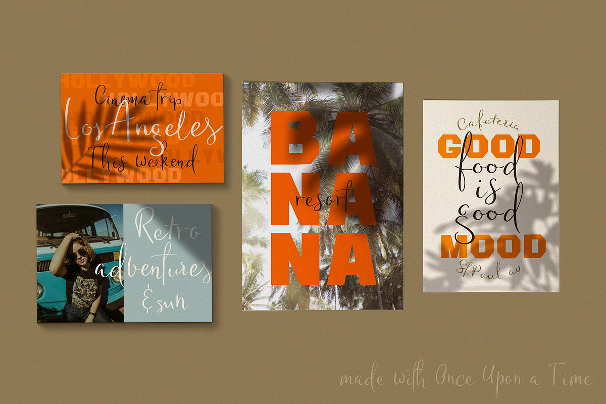 Once upon a time. Paired font duo., a Sans Serif Font by Anna Zakharchenko (Photo 2 of 18)