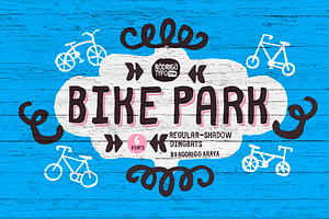 Bike Park all family, a Font by Rodrigo Typo