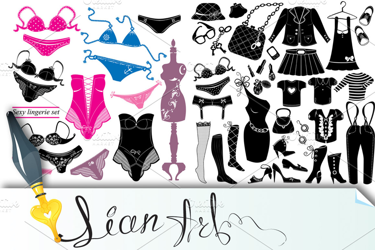 Illustration of Woman's clothes, Fas, an Object Illustration by Lian-art