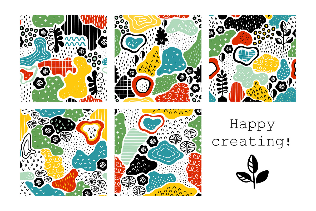 FLOWER MEADOW | patterns pack, a Pattern Graphic by Nastya Tkachova (Photo 5 of 7)