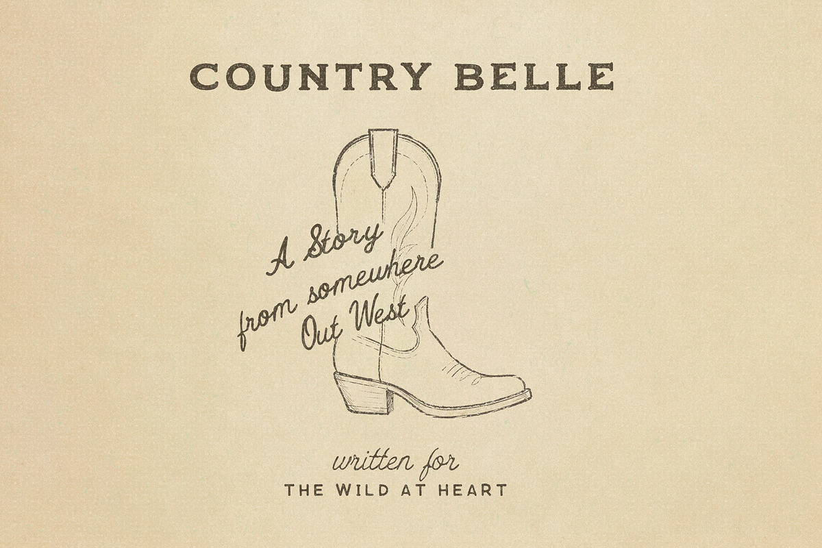 Rustic Handwritten Western Font Trio, a Handwritten Font by Laras Wonderland (Photo 9 of 11)
