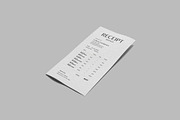 Receipt Mockup, a Books & Magazine Mockup by Graphic Deal (Thumbnail 4 of 6)