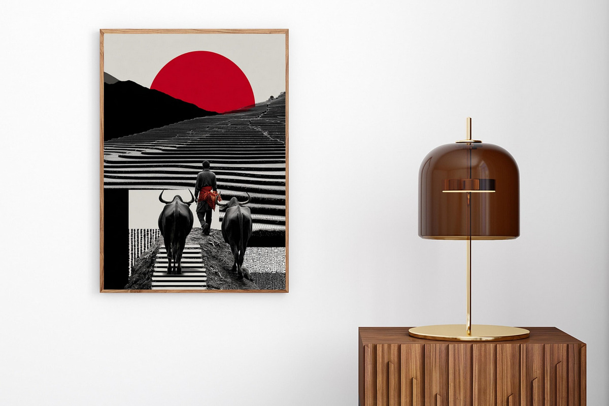 Soul of Japan Wall Art Collection, a Decorative Illustration by PrintablesByFranklyn (Photo 3 of 8)