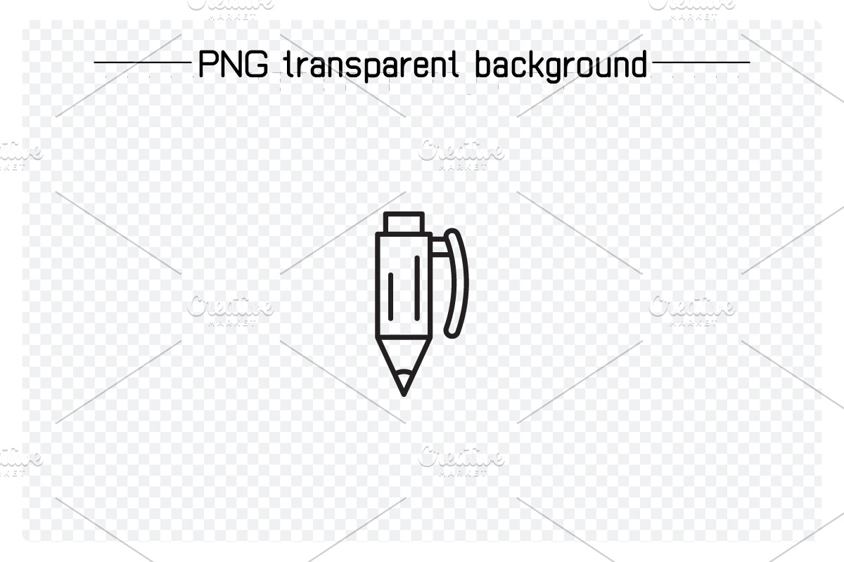 Pen and Pencil Line Icons, an Outline Icon by Designfour (Photo 3 of 7)