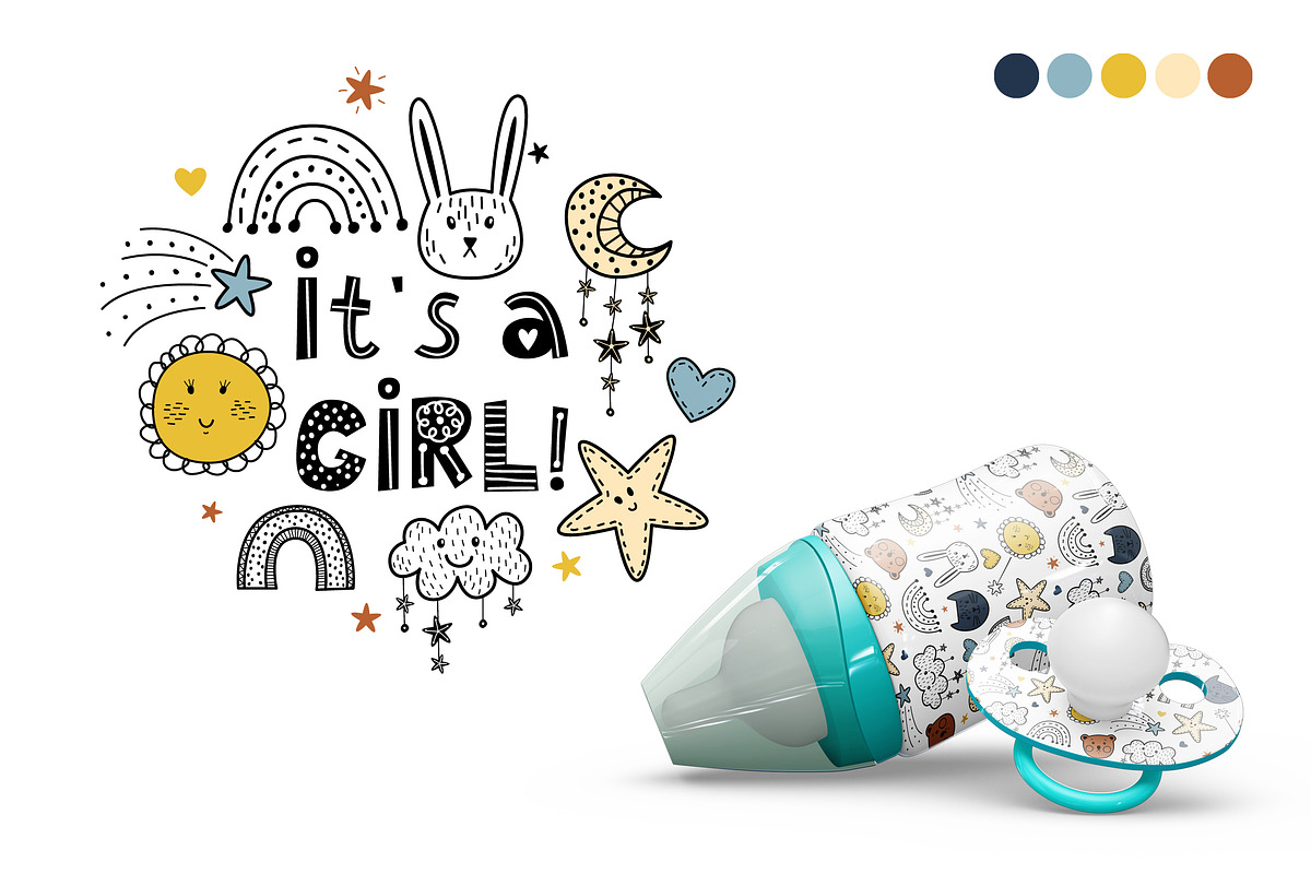Baby cute font preview 3