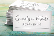 Flatland Font, a Script Font by Angie Makes (Thumbnail 6 of 7)