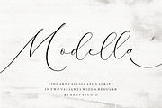 Modella – Modern Wedding Fonts, a Script Font by RedyStudio (Thumbnail 1 of 16)