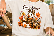 Cozy Season Duck Autumn PNG, a Seasonal Illustration by Rose Art (Thumbnail 2 of 4)