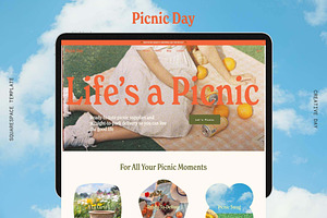 Picnic Day Squarespace Template