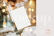 Christmas Card Mockup, a Product Mockup by MoMockups (Thumbnail 3 of 5)