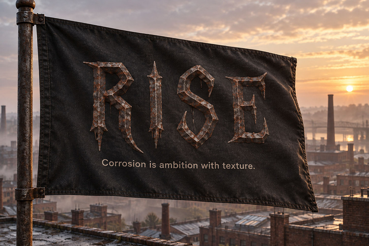 Gothic Rust Font, a Blackletter Font by Handmadefont (Photo 5 of 15)