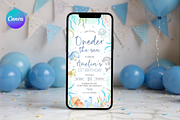 Digital Under The Sea Bday Invite, a Templates & Theme by Digital_Mind (Thumbnail 1 of 3)