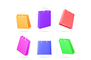 Colorful 3d vector illustration set, an Object Illustration by Abscent