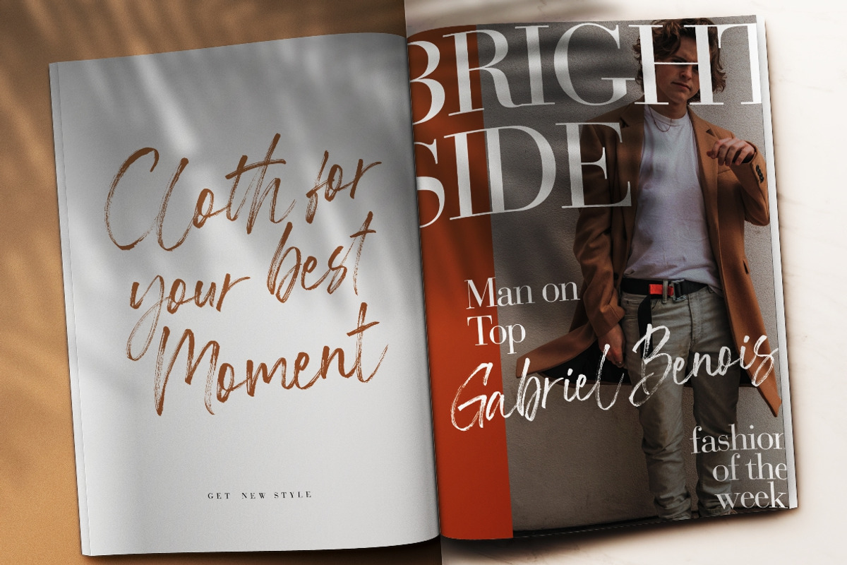 Southwell Brush Script, a Script Font by Creatype Studio (Photo 7 of 9)