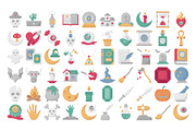 Witchy Magic Vector Icons Pack, a Solid Icon by Vector Portal (Thumbnail 3 of 4)