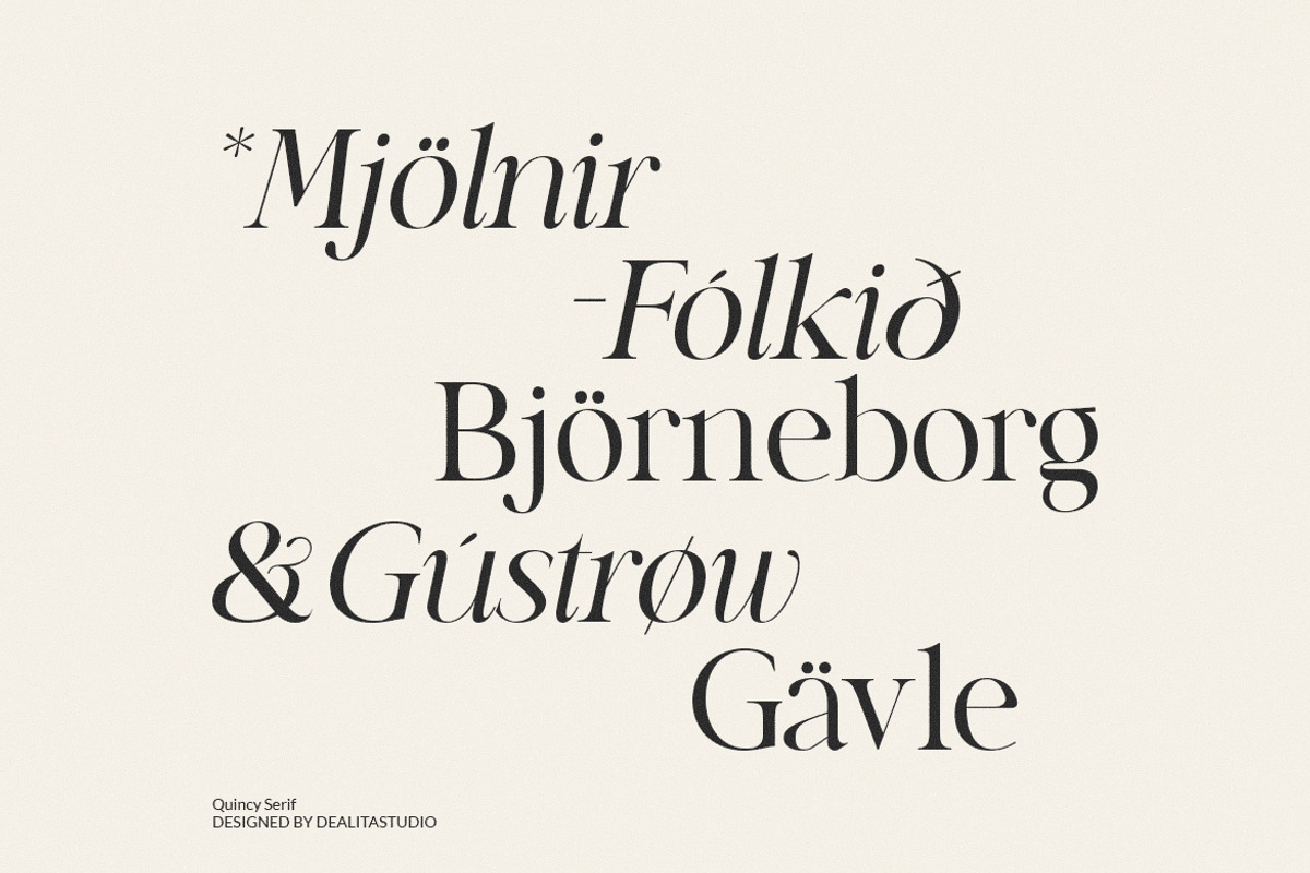 Quincy Serif, a Serif Font by dealitastudio (Photo 4 of 13)