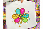 Patchwork St Patrick’s Day Shamrock, an Illustration by designcity5 (Thumbnail 5 of 9)
