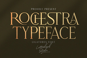 Rochestra Serif Typeface