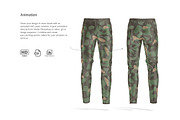 Track Pants Animated Mockup, a Bottom Mockup by rebrandy (Thumbnail 3 of 12)