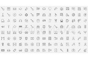 2200 vector sketch icons mega pack, an Outline Icon by Visual Generation (Thumbnail 10 of 21)