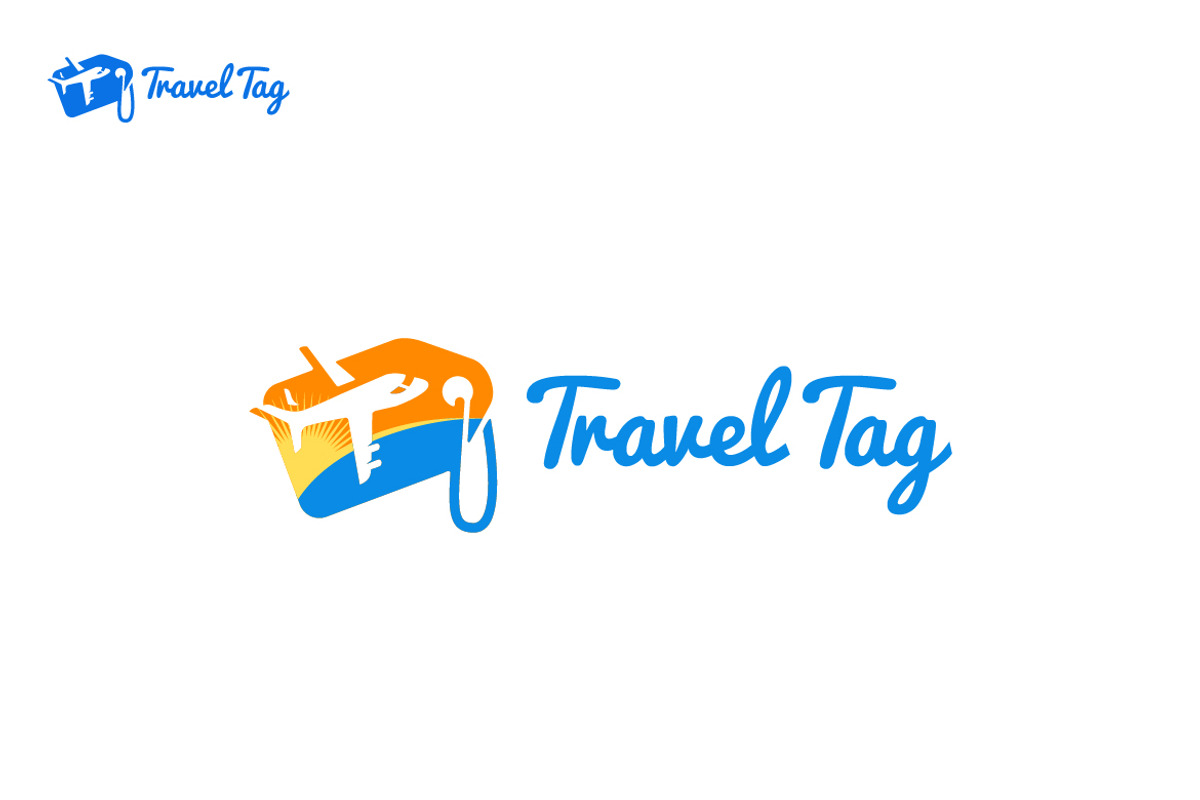 Travel Tag Logo, a Branding & Logo Template by Suhandi