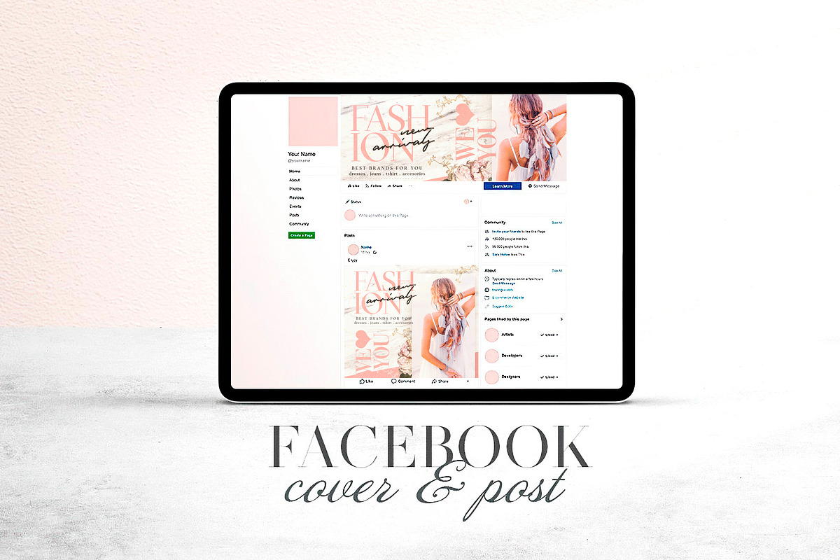 New Arrivals Social Media Pack, a Social Media Template by Touringxx Creative Studio (Photo 4 of 8)