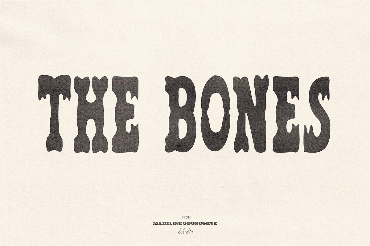 Devils Town | Vintage Horror Font, a Handwritten Font by Madeline ODonoghue Design (Photo 11 of 11)
